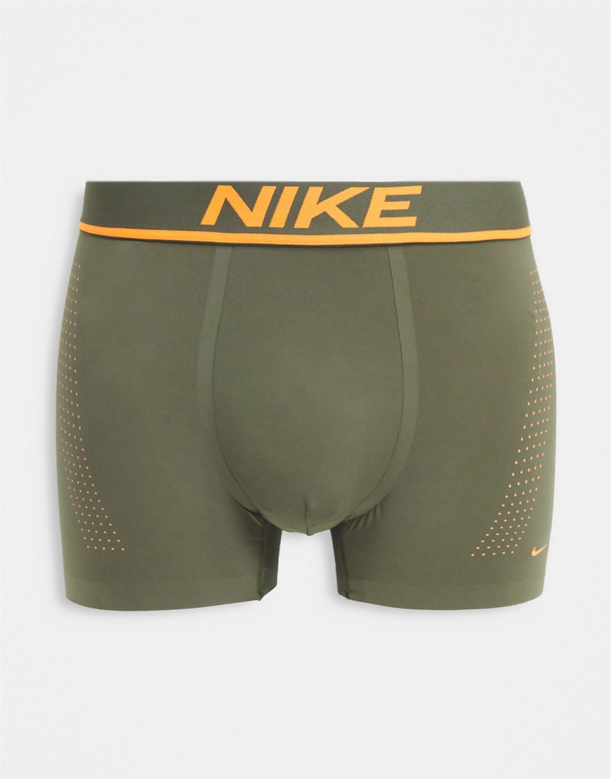 Nike - Elite - Boxershort van microvezel in kaki-Groen
