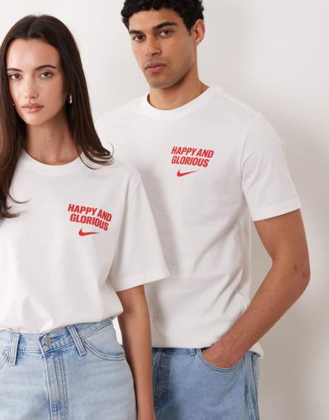 Nike England World Cup 26 Happy Glorious logo t-shirt in white - view 1