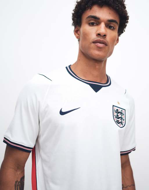 Nike England World Cup short sleeve home jersey in white, 4 of 6