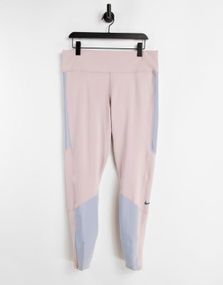 Nike - Epic Luxe Run Division - Legging de running réfléchissant - Multicolore