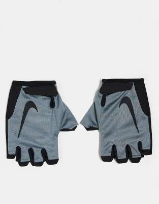 Nike Nike Essential 2.0 training fitness gloves in cool grey