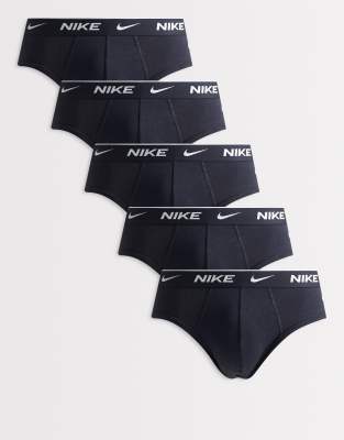 Essential - 5er-Pack Unterhosen aus Baumwolle in Schwarz Schwarz 46