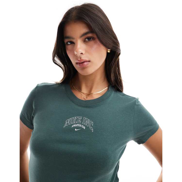売れ筋商品|||ナイキ カットソー トップス レディース Women's Green Oakland Athletics Authentic Collection Performance Scoop Neck T-Shirt Green Women's Oakland Athletics Nike Green Authentic Collection