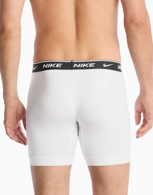 Nike Essential Cotton 5 pack boxer briefs in black/white/gray, 4 of 4