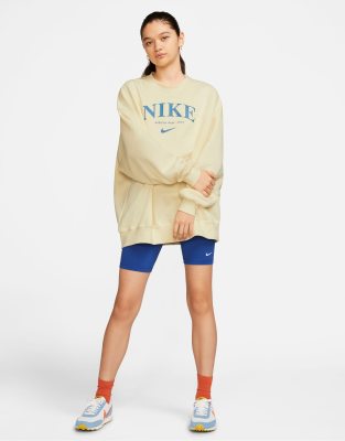 Nike, Nike Sweat Shorts With Retro Logo at ASOS