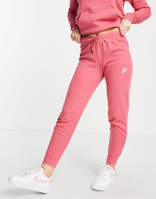 Womens nike best sale pink joggers