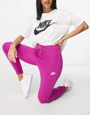 nike joggers purple