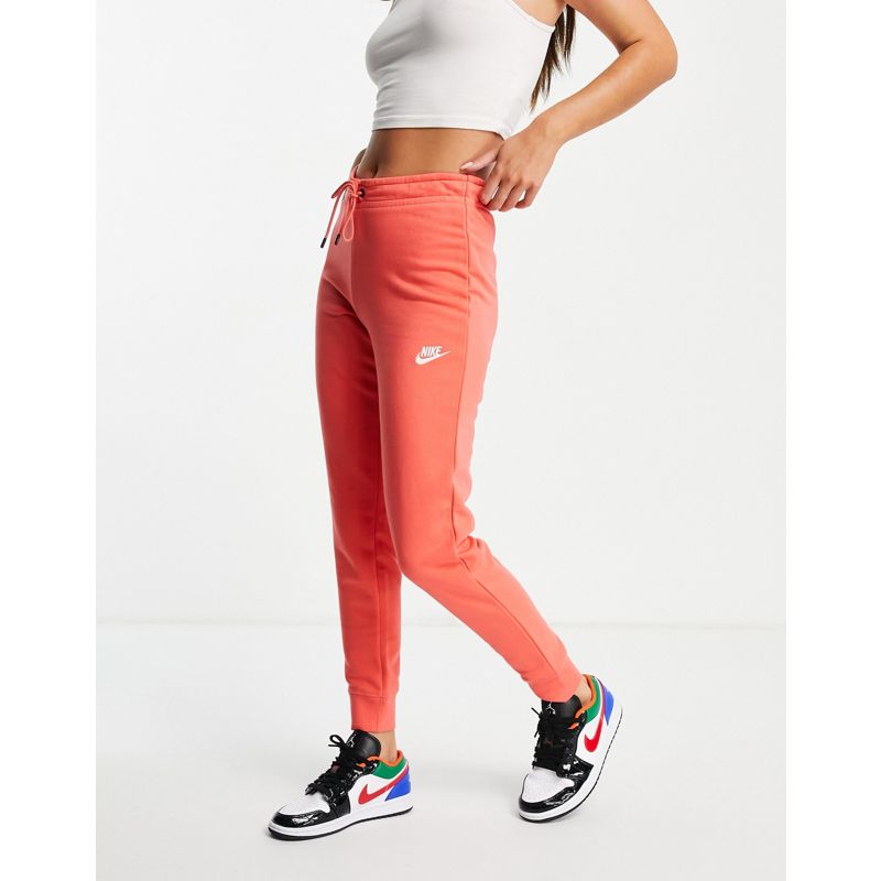 Donna Joggers Nike - Essential - Joggers in pile rosa corallo