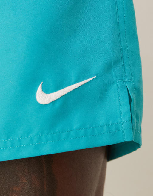 Nike Essential Lap 5 inch Volley swim shorts in bicoastal green, 2 of 4