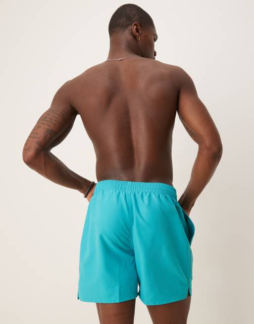 Nike Essential Lap 5 inch Volley swim shorts in bicoastal green, 3 of 4
