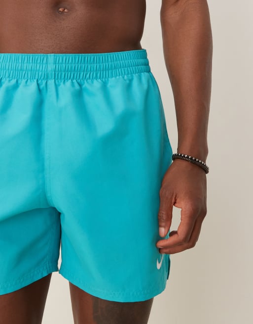 Nike Essential Lap 5 inch Volley swim shorts in bicoastal green, 4 of 4
