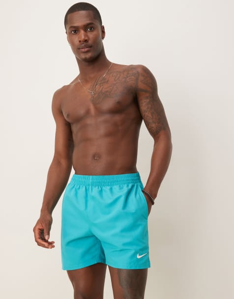 Nike Essential Lap 5 inch Volley swim shorts in bicoastal green