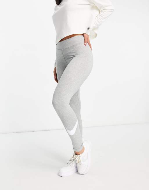 Nike Essential Leggings In Gray