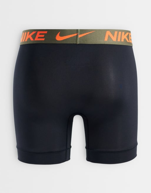Nike Essential Micro 3 pack boxer briefs in black, 3 of 3