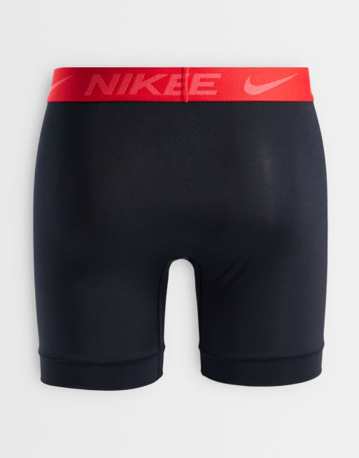 Nike Essential Micro 3 pack of boxer briefs in black, 3 of 3