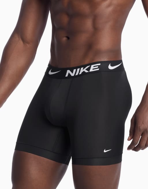 Nike Essential Micro 5 pack boxer briefs in black, 4 of 4