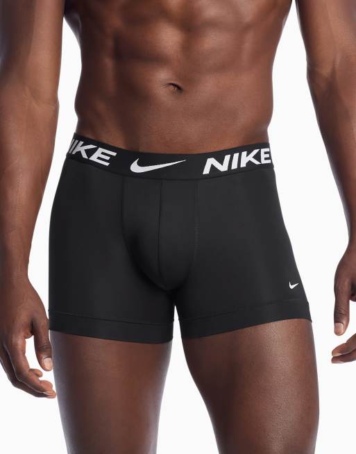 Nike Essential Micro 5 pack trunks in black, 2 of 4