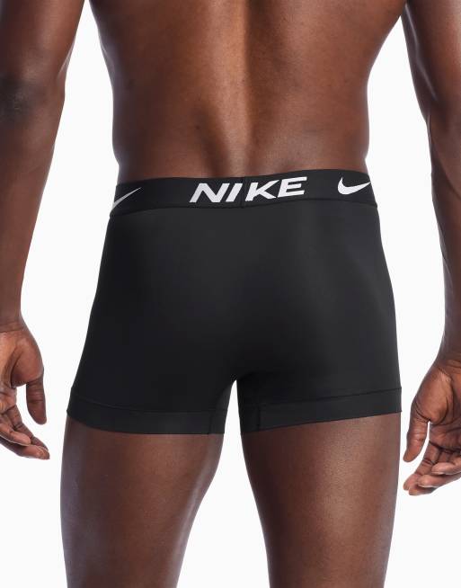 Nike Essential Micro 5 pack trunks in black, 4 of 4