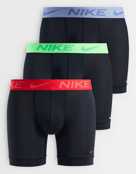Nike - Essential Micro - Set van 3 boxershorts in zwart - view 1