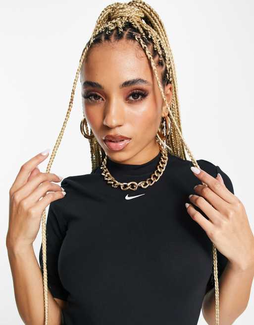 Nike Essential midi dress in black | ASOS