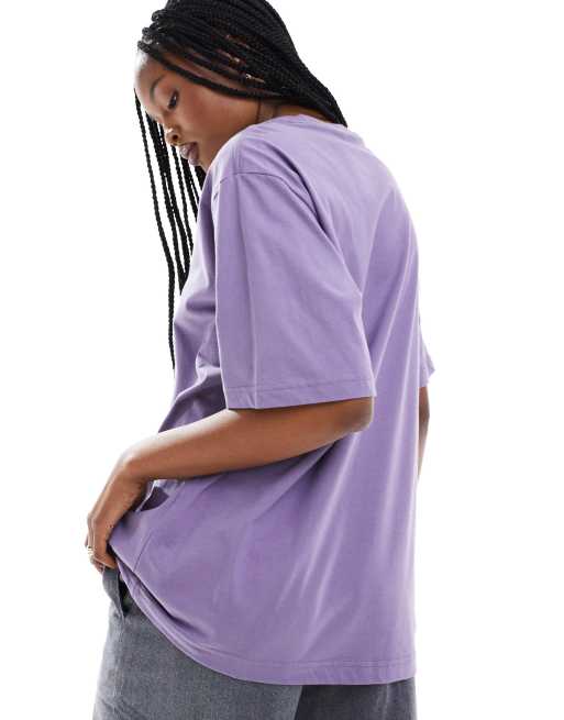 Nike Essential oversized T-shirt in purple | ASOS