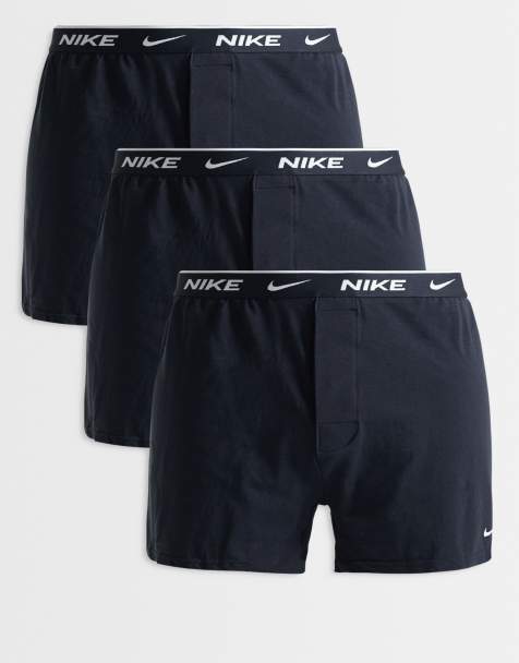 Nike - Essential - Pakke med 3 par sorte boksershorts i bomuld - view 1