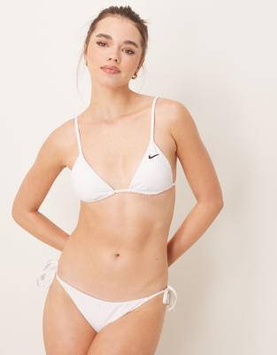 Nike Essential string bikini bottom in white