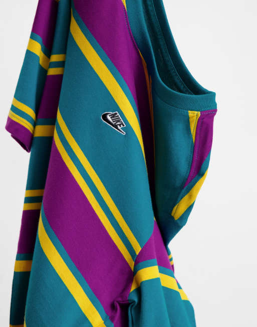 Turquoise and purple store nike shirt