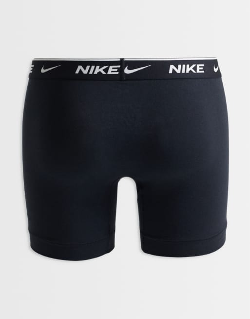 Nike – Essential – Svarta boxershorts i bomull, 5-pack, 3 av 3