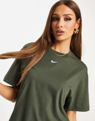 khaki nike shirt