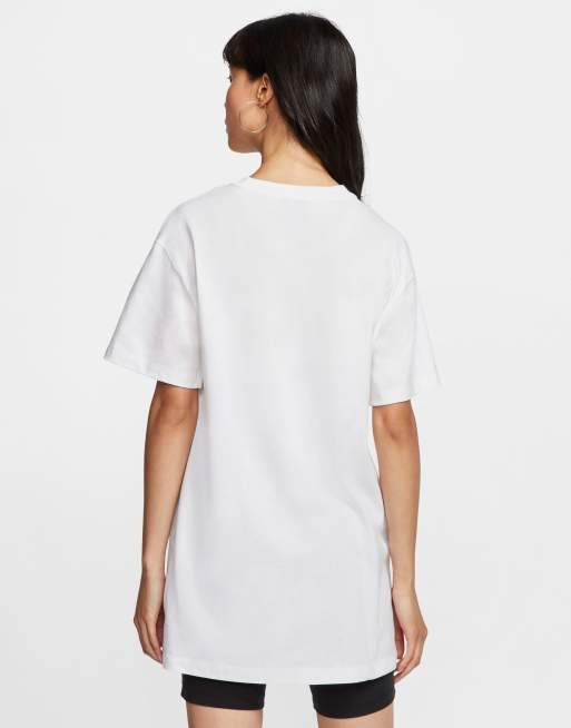 nike white t shirt dress