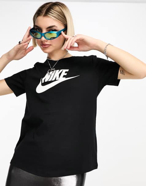 T shirt discount nike femme noir