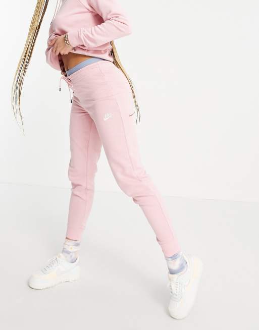 Jogging Rose Femme Nike Essential