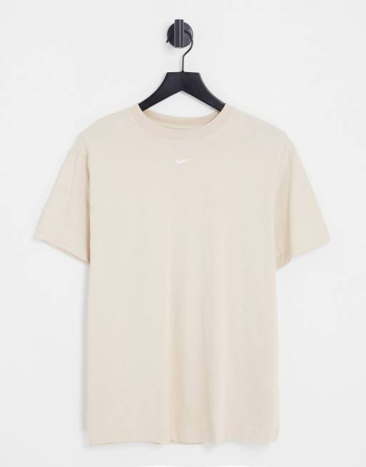 Nike cheap beige shirt