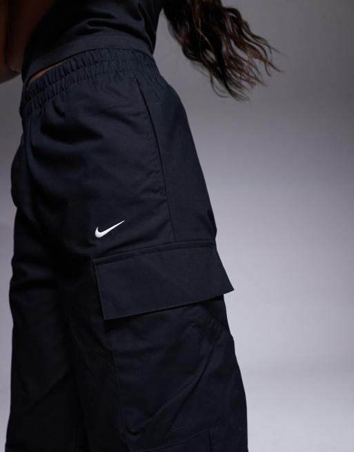 【※早い者勝ち】Nike Essential woven cargo pants【送料無料】 Nike Essential woven cargo pants in black | ASOS