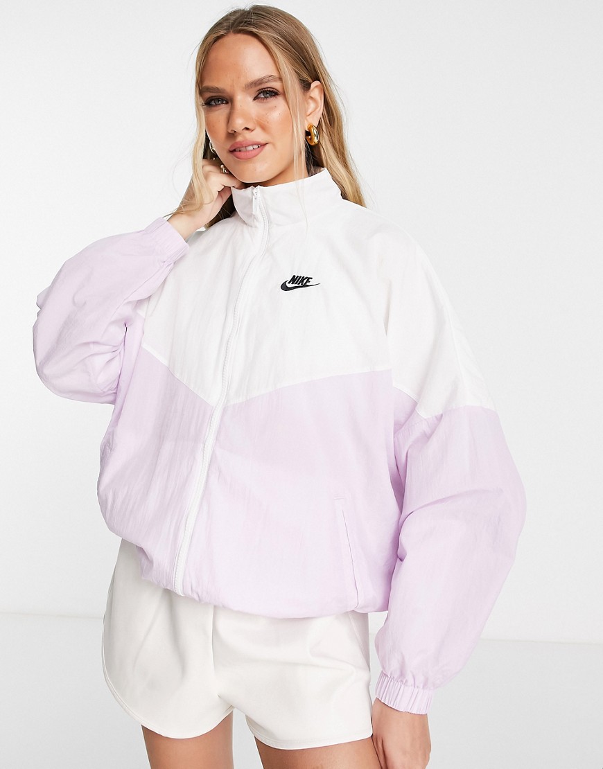 Nike Essential woven jacket in pink