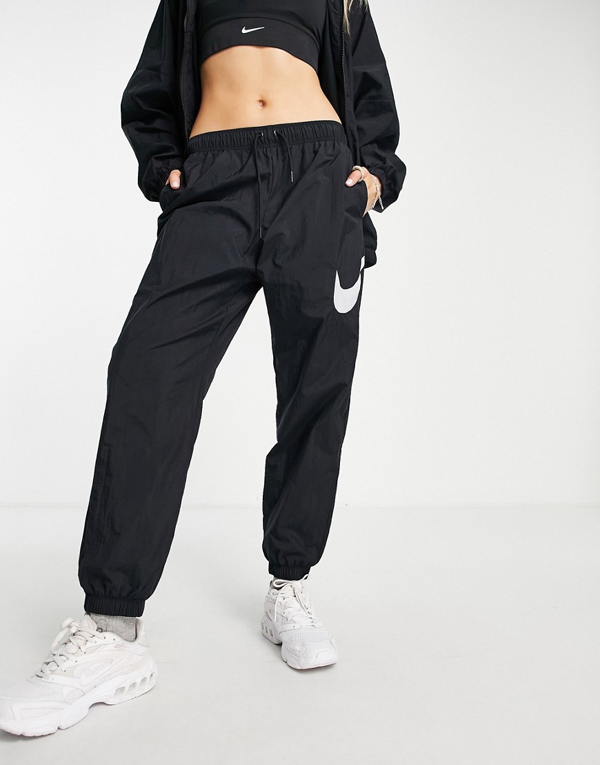 Nike Essential Woven Sweatpants In Black