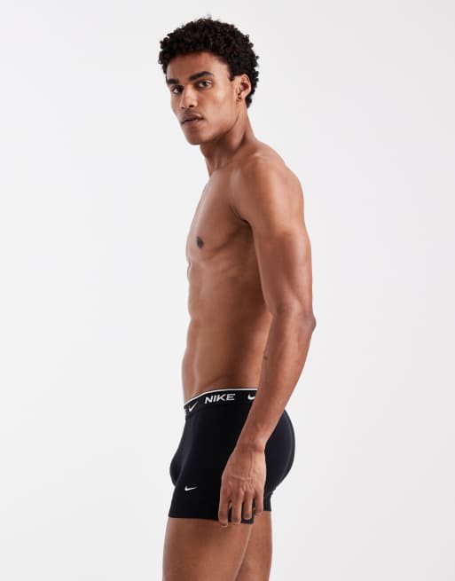 Nike – Essential – Zestaw 2 par czarnych bokserek z bawełny ze stretchem, 2 z 3