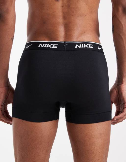 Nike – Essential – Zestaw 2 par czarnych bokserek z bawełny ze stretchem, 3 z 3