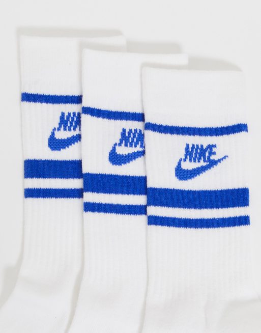 Blue 2025 socks nike