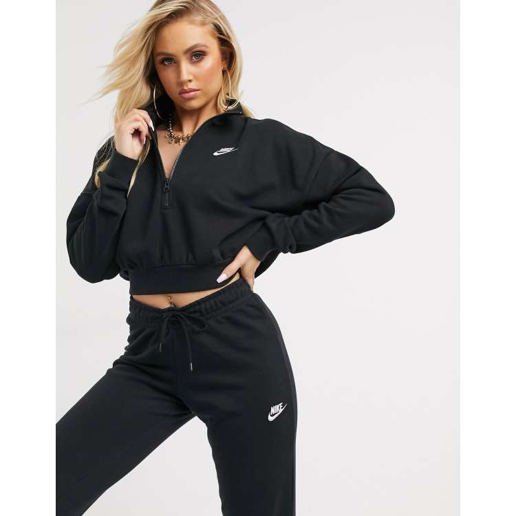 Nike essential crop sweatshirt dam new arrivals