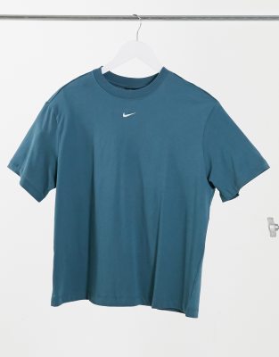nike essential mock neck long sleeve tee