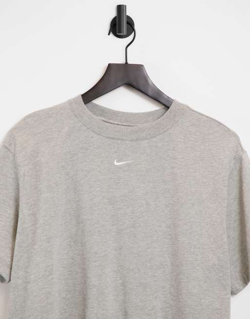 Nike gray t shirt best sale