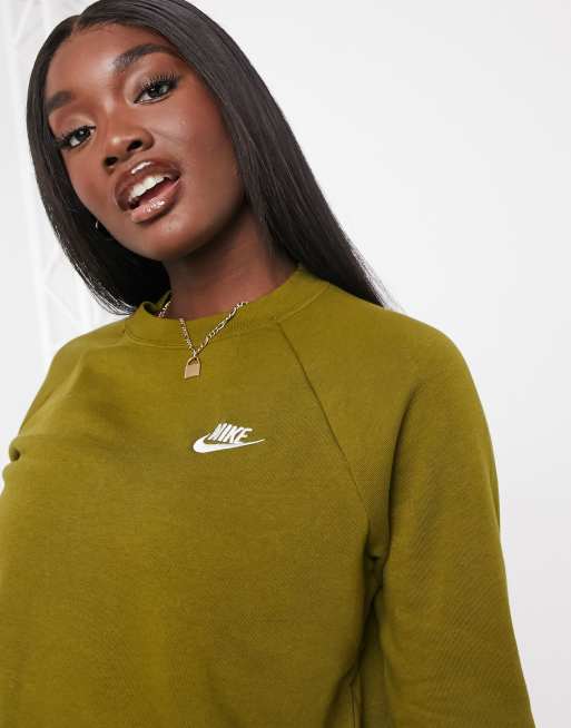 Nike hot sale khaki sweatshirt