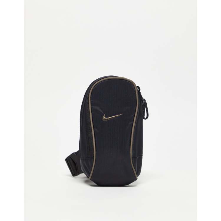 nike backpack cross zip Nike Essentials cross-body bag in black