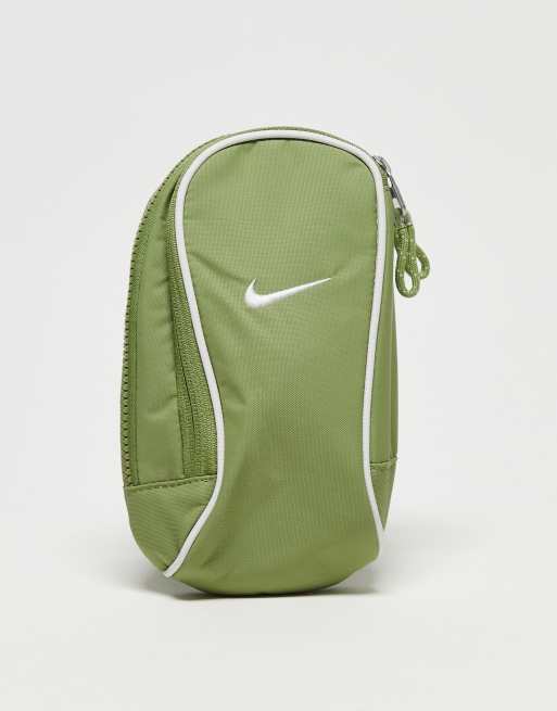 Nike Essentials crossbody in green | ASOS