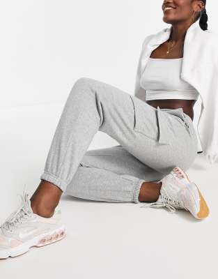 cuffed cargo sweatpants