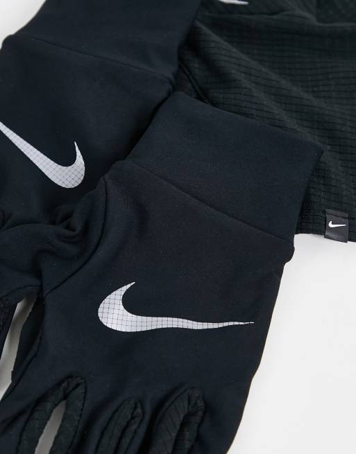 Nike - Essentials - Ensemble gants et bonnet homme - Noir