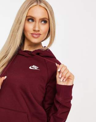 Nike essential burgundy tracksuit | ASOS