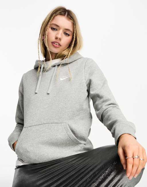 Nike essential best sale hoodie grey